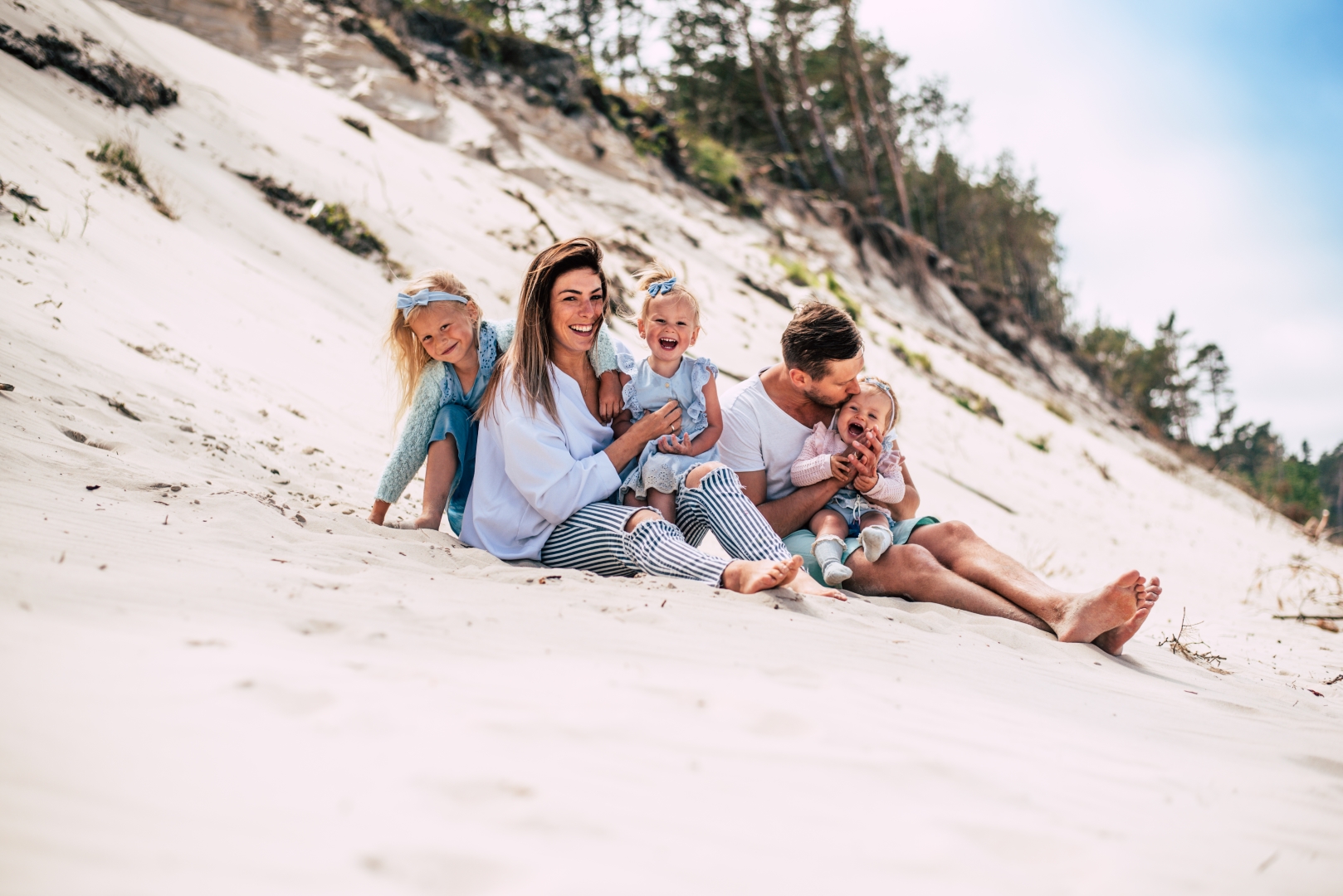 Sesje rodzinne nad morzem